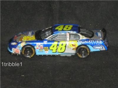 2003 JIMMIE JOHNSON #48 LOWES/SPONGEBOB PROMO CAR 164 c670  