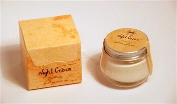 New SABON White Tea Night Cream Moisturizer 50ml/1.5oz  