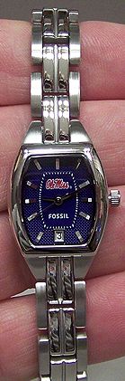 NCAA college sports fans team logo wristwatches, watches.