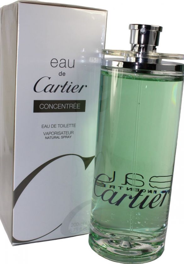   DE CARTIER CONCENTREE BY CARTIER 6.75 OZ EDT SPRAY FOR MEN NEW IN BOX