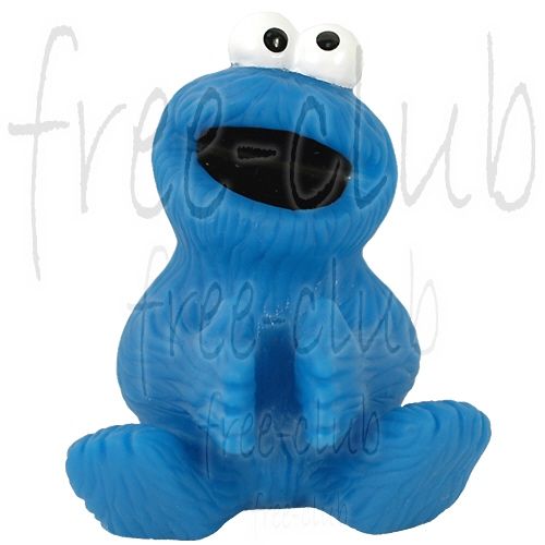 Sesame Street COOKIE MONSTER Coin Piggy Bank Figure  