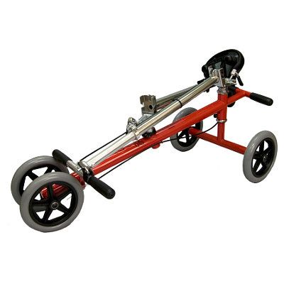 Turning Steerable Rolling Knee Walker Scooter Leg Caddy  