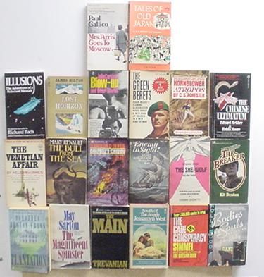 20 Books POPULAR NOVELS See List lot #C524 FREE S/H  