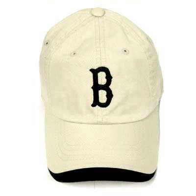 BOSTON RED SOX STONE GARMENT WASHED BLK HAT CAP ADJ NEW  