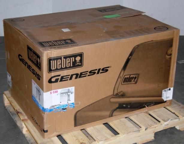   Genesis S 330 Natural Gas BBQ Grill Stainless Steel 6670001  