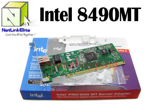 INTEL 8490MT PWLA8490MT SERVER NETWORK PCI CARD NIC  