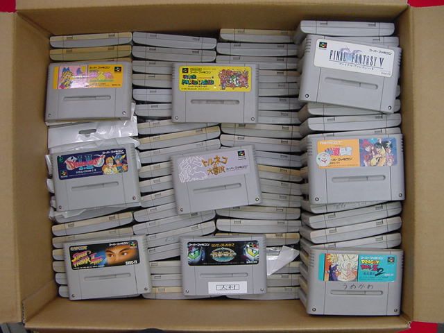 WHOLE SALE SUPER FAMICOM SNES 170 GREAT LOT JP IMP  