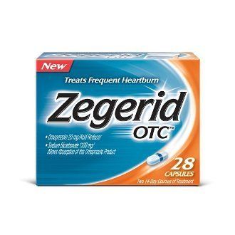 ZEGERID OTC 28 CAPSULES ACID REDUCER,TREATS FREQUENT HEARTBURN EXP. 04 