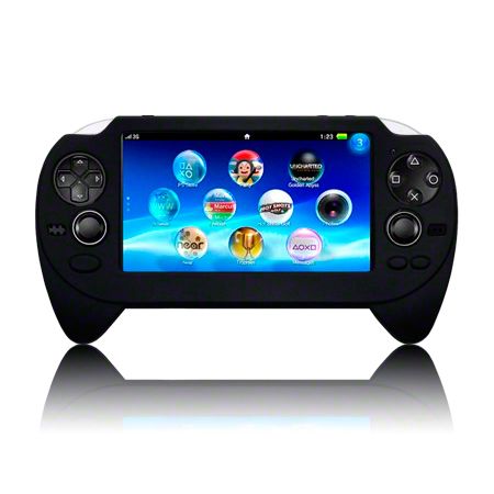 SILICONE SKIN / CASE FOR SONY PSP VITA   BLACK  