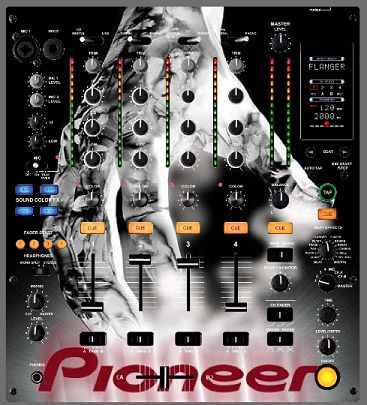 Pioneer CDJ 1000 800 850 400 900 200 2000 Skin Faceplate Absolute one 