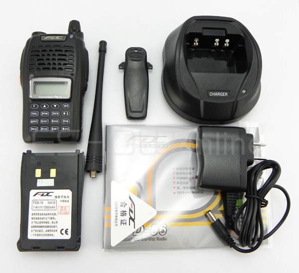 Walkie Talkie UHF/VHF 1 5W 128CH Two Way Radio FD 56  