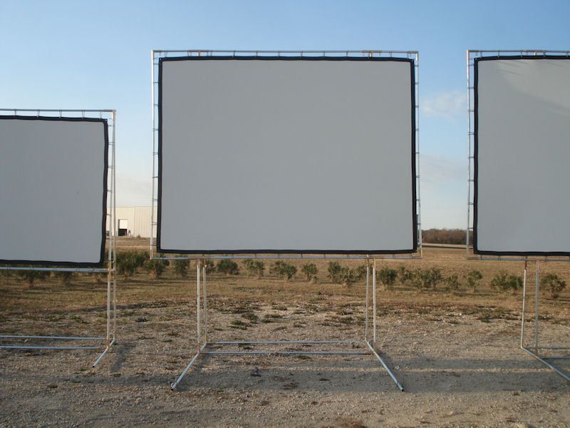 x12 Backyard Outdoor Projector Screen DIY Kit  