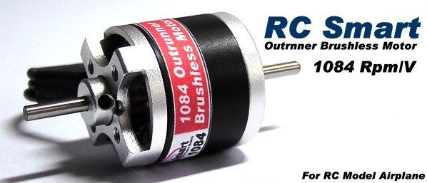 RC Airplane 1084 RPM/V Outrunner Brushless Motor OM324  