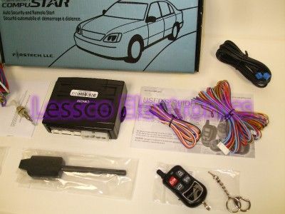 COMPUSTAR 1WAM S Keyless Remote Start   Starter System  