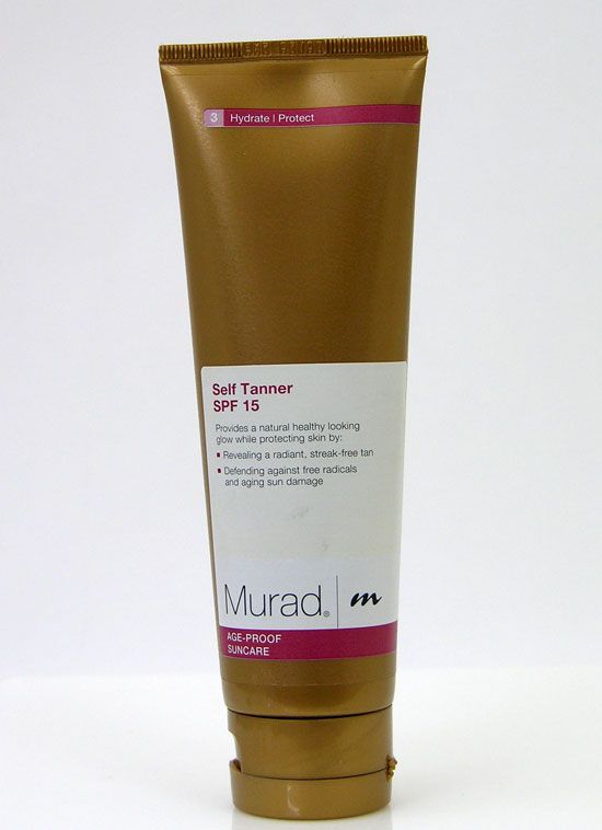 Murad Self Tanner SPF 15 Hydrate Protect NEW Tanning Lotion Stocking 