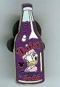 DAISY DUCK SODA BOTTLE 2010 Hidden Mickey Disney Pin  