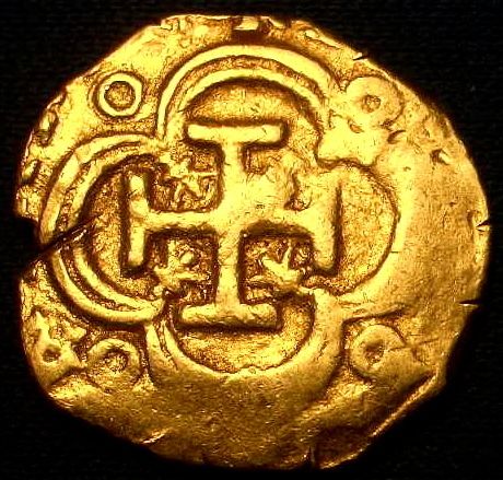 DESIRABLE 1600s SPANISH GOLD 2 ESCUDOS COB DOUBLOON IDEAL FOR 