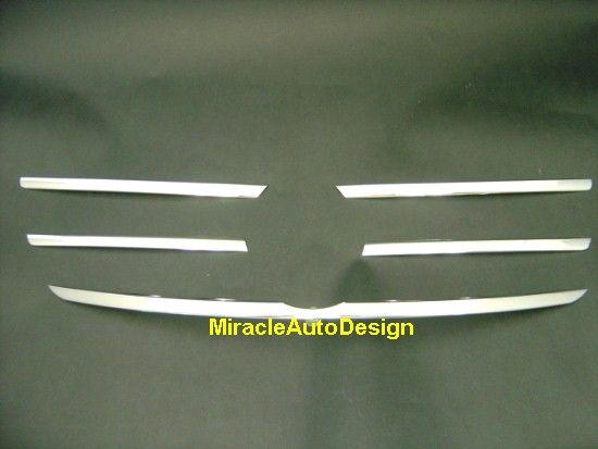 MERCEDES BENZ W163 STAINLESS STEEL GRILL MOULDING SET  