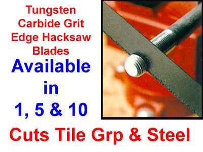 Hacksaw Blade 3/4 Tile Marble Wood Slate Steel Padlock  