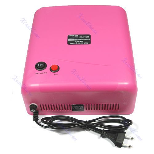 36W 220V Nail Art UV Lamp Gel Curing Tube Light Dryer  