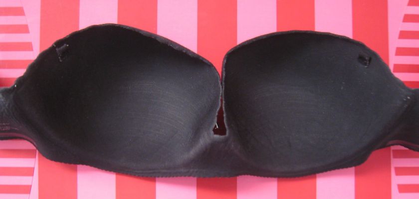 34C   VICTORIA SECRET EMBRACE STRAPLESS CONVERT PUSH UP BRA  