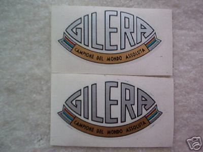 Sticker Set for Gilera Motorcycle  NEW  #4A  