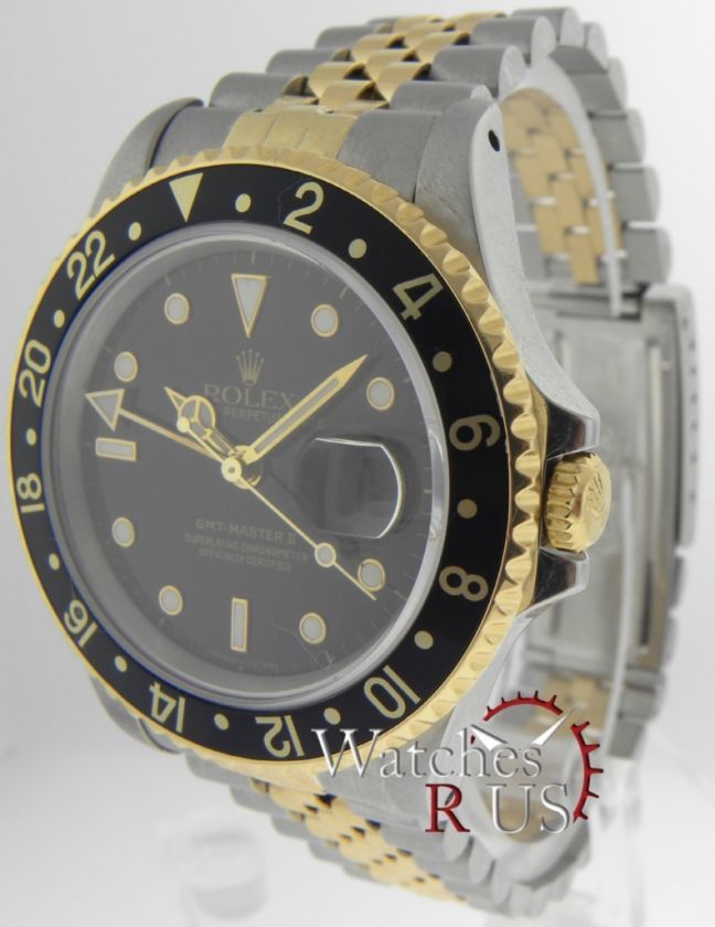 Rolex Watch GMT ll 18k&SS Jubilee Band Ref 16713 NR  