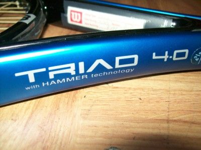 Wilson Triad Hammer 4.0 110 OS 4 3/8 Tennis Racquet  