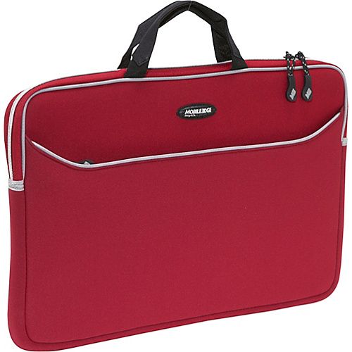 Mobile Edge 17.3” PC Neoprene Laptop Sleeve   Red  